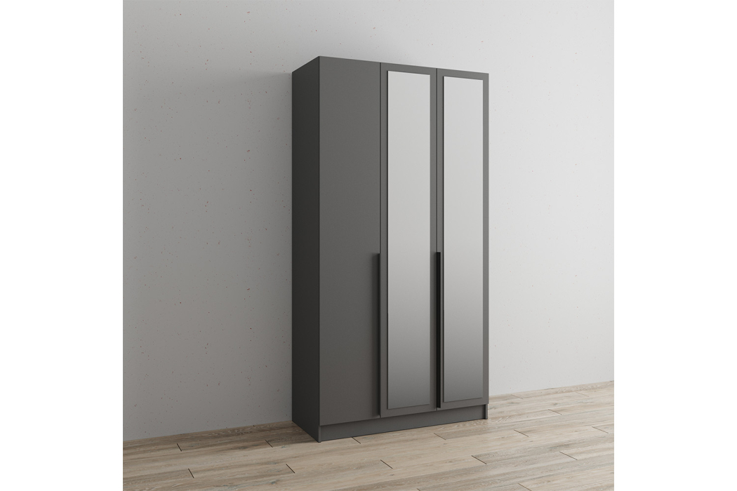 В гостиную, Распашной шкаф с зеркалом Мадрид 1