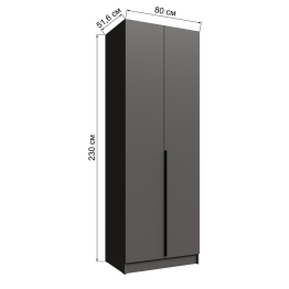 Распашной шкаф Мадрид 0.8