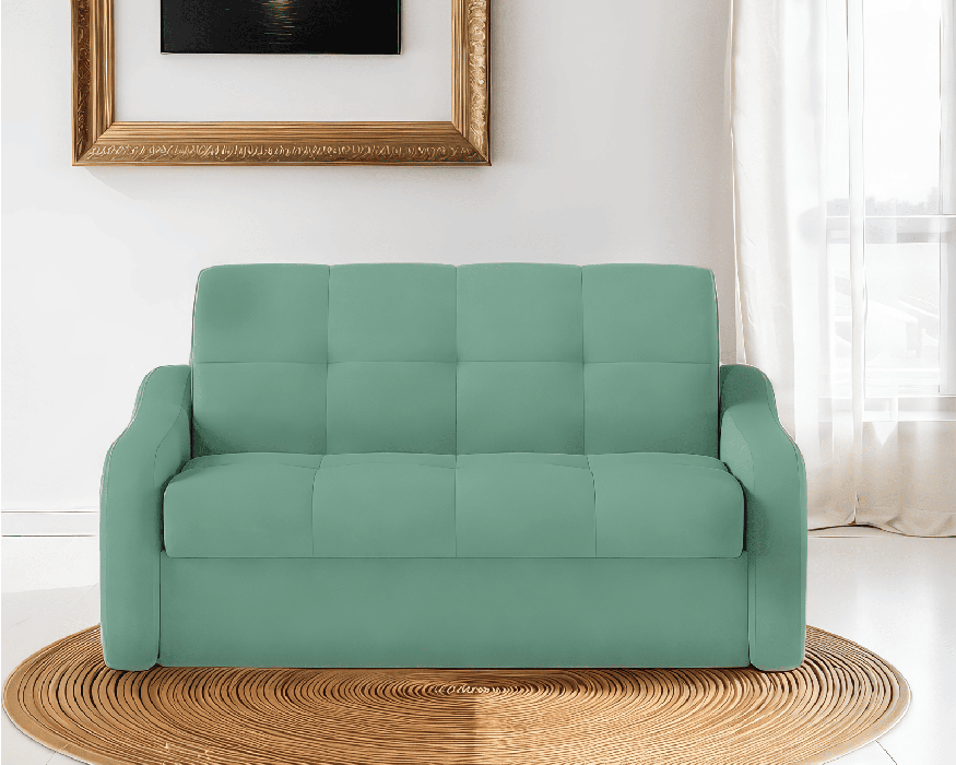 Диваны кровати со спальным местом, Диван прямой аккордеон Лидер НПБ 155*200