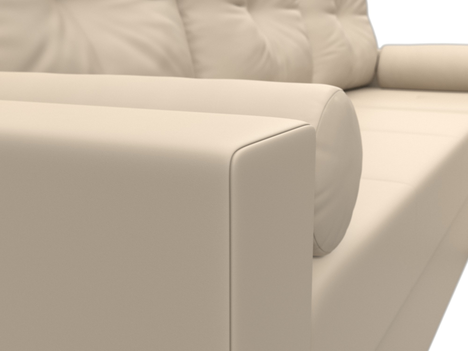 Диваны угловые в гостиную, Диван угловой Верона Лайт правый угол, экокожа