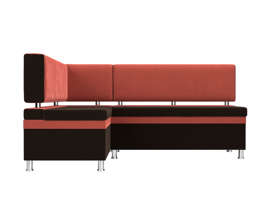 Кухонные уголки, Кухонный уголок Стайл левый угол, микровельвет