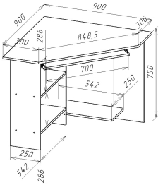 Компьютерный стол Джаз-29