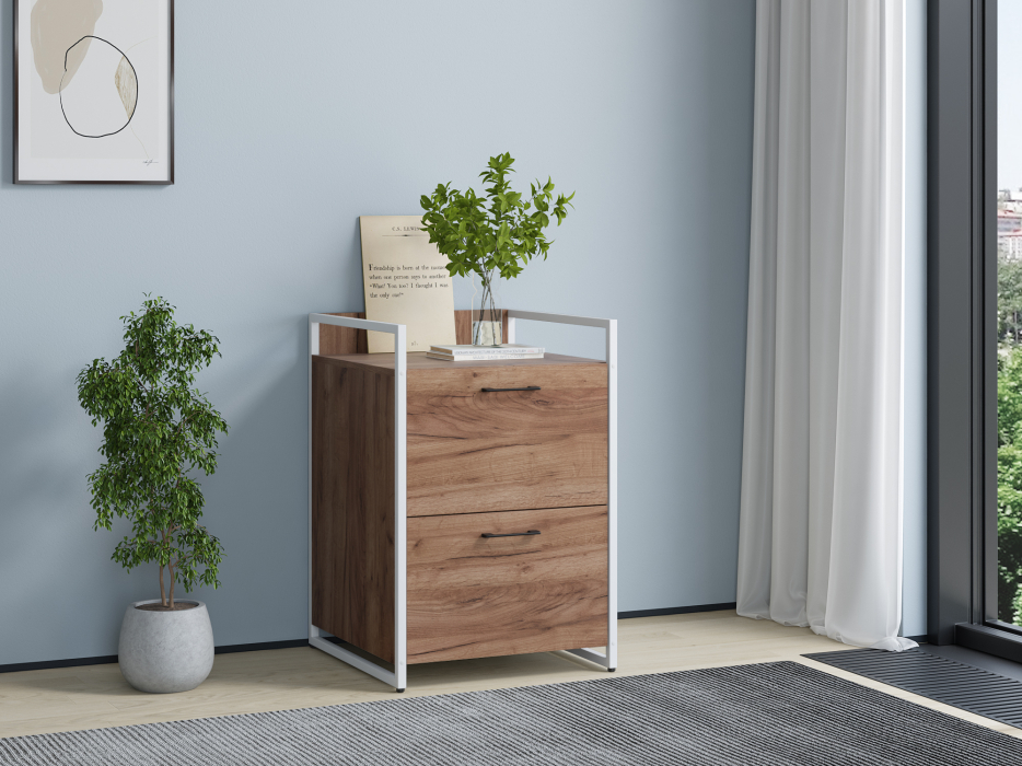 Прикроватные тумбы, Тумба Urban Лофт 01 Белый