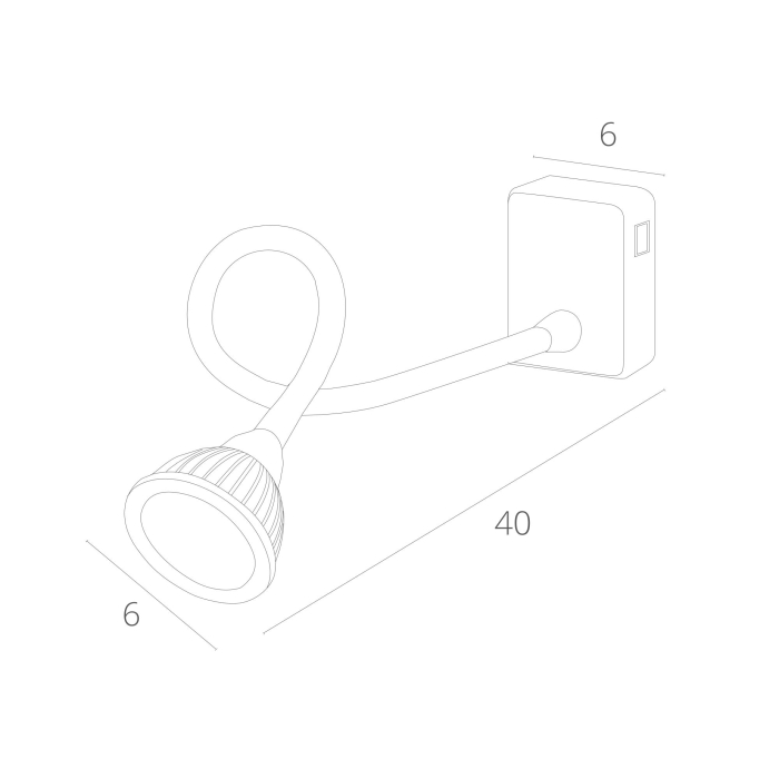 Бра, Настенный светильник CERCARE