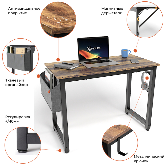 Прямые компьютерные столы, Стол офисный D004.140