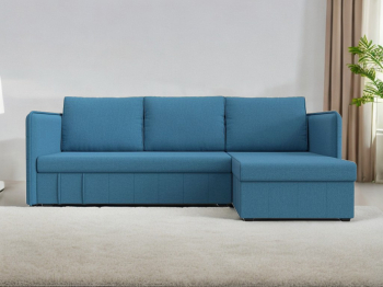 Диван угловой Слим универсальный угол, рогожка Амур