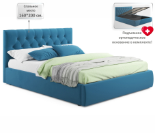 Мягкая кровать, Мягкая кровать Verona 1600 с подъемным механизмом