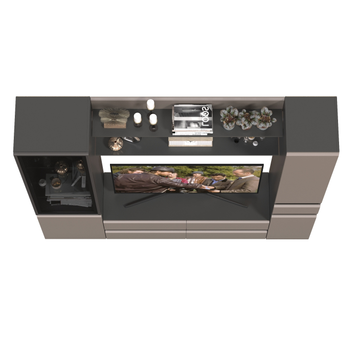 Стенки для гостиной, Модульная стенка для гостиной Сидней № 72