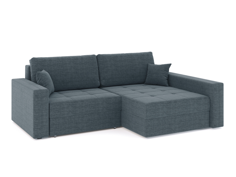 Диваны угловые в гостиную, Диван-кровать угловой Брест 2 секции еврокнижка, рогожка