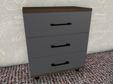 Тумбы, Модульная система Грейс Тумба ТБ-5024  Гикори Джексон Темный