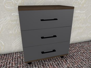 Модульная система Грейс Тумба ТБ-5024  Гикори Джексон Темный