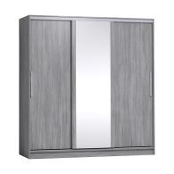 Шкафы-купе, Шкаф-купе 3-дв  Strike 2000 зеркало/лдсп  (в2105*ш2000*г595)