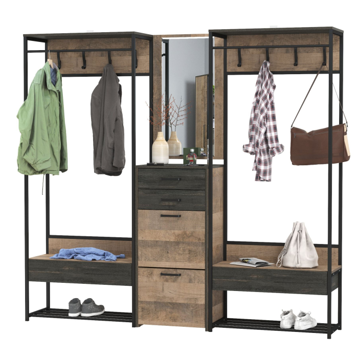 Прихожие, Оригинальная прихожая в стиле лофт Трувор № 245