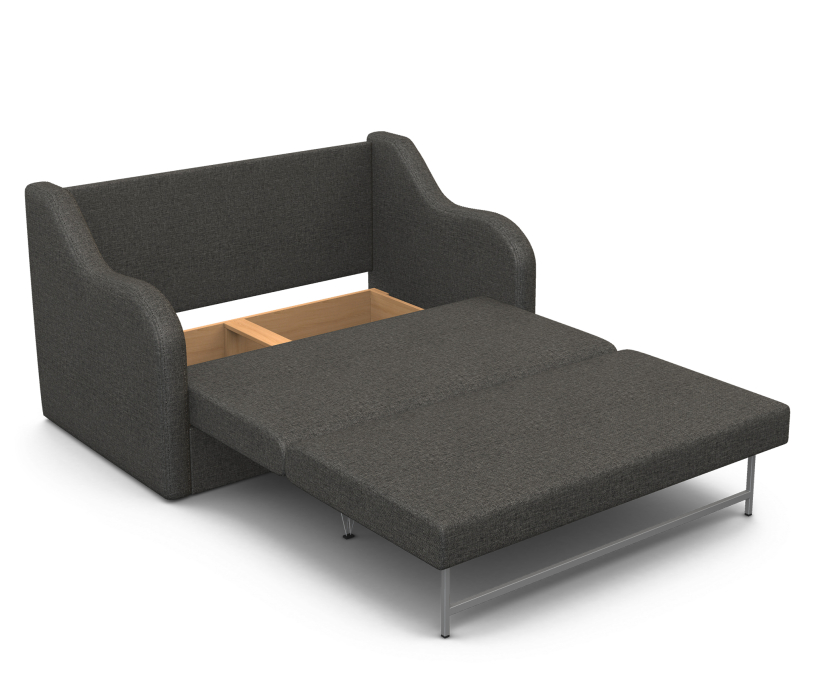 Диваны с ящиком для белья, Диван-кровать Классика 2В рогожка