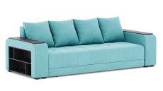 Диваны еврокнижки, Диван-кровать Дубай Лайт еврокнижка, велюр