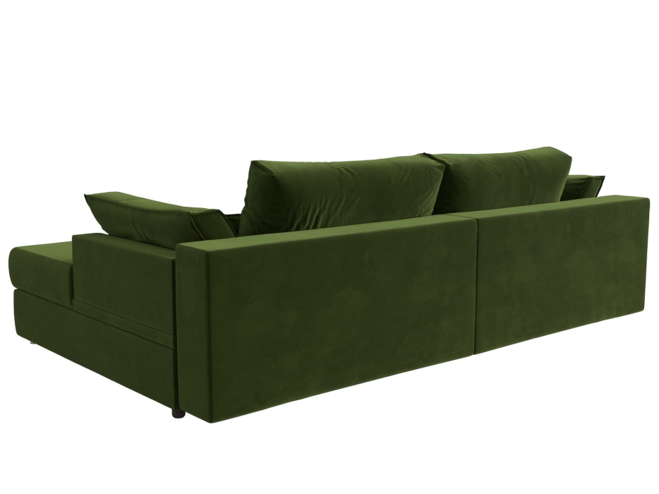 Диваны угловые в гостиную, Угловой диван Пекин угол правый, микровельвет