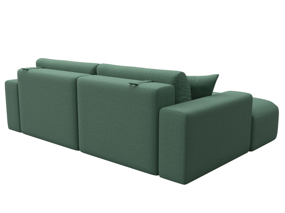 Диваны угловые в гостиную, Диван угловой Лига-036 НПБ Классик левый угол, рогожка Амур