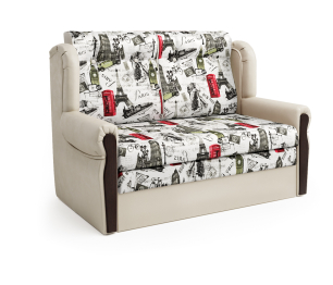 Диван-кровать Классика 2М, экокожа/велюр