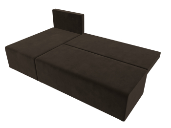 Угловой диван Поло левый угол, микровельвет