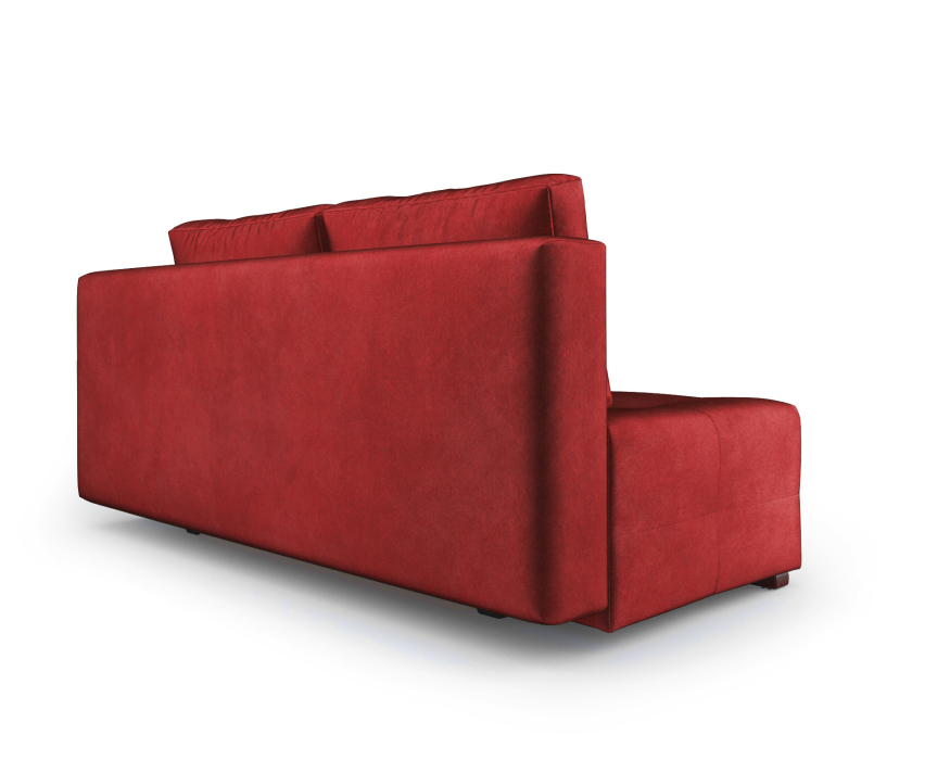 Диваны кровати со спальным местом, Диван прямой еврокнижка Марсель №1 (Бархат)