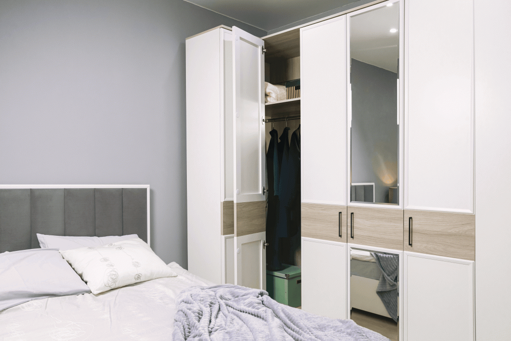 Угловые шкафы, Модульная система AURELIO (модуль 56) Шкаф угловой Правый