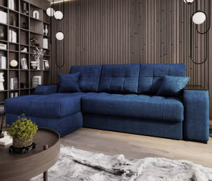 Угловой диван-кровать Лас-Вегас левый, шенилл