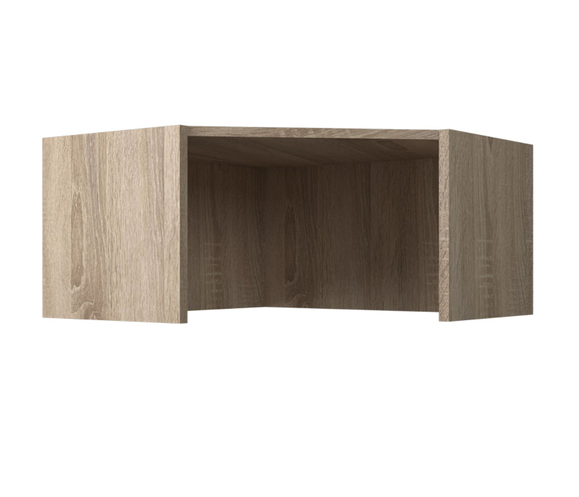 Открытые, Надстройка Бетти угловая 550х550х280х350