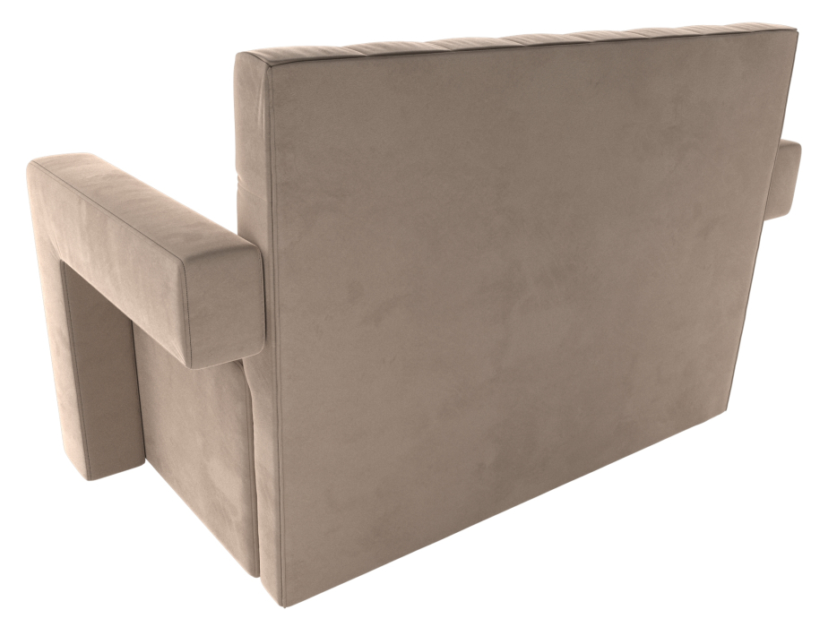 Дизайнерские диваны для гостиной, Прямой диван Рамос Люкс 2-х местный, велюр