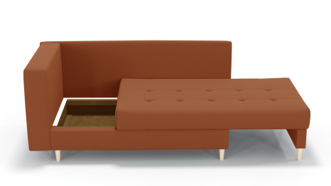 Кушетка Лея, велюр