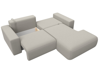 Диван угловой Лига-036 НПБ Классик правый угол, рогожка Амур