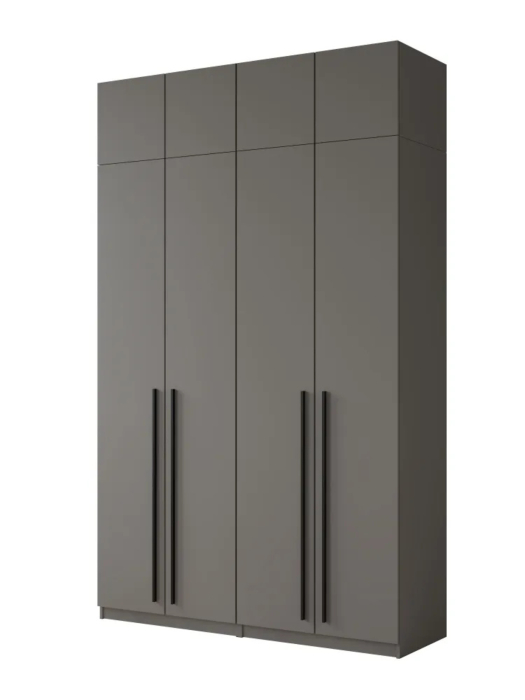 Шкафы распашные, Шкаф распашной 4-х дверный с антресолью София 2600х1600х520 мм