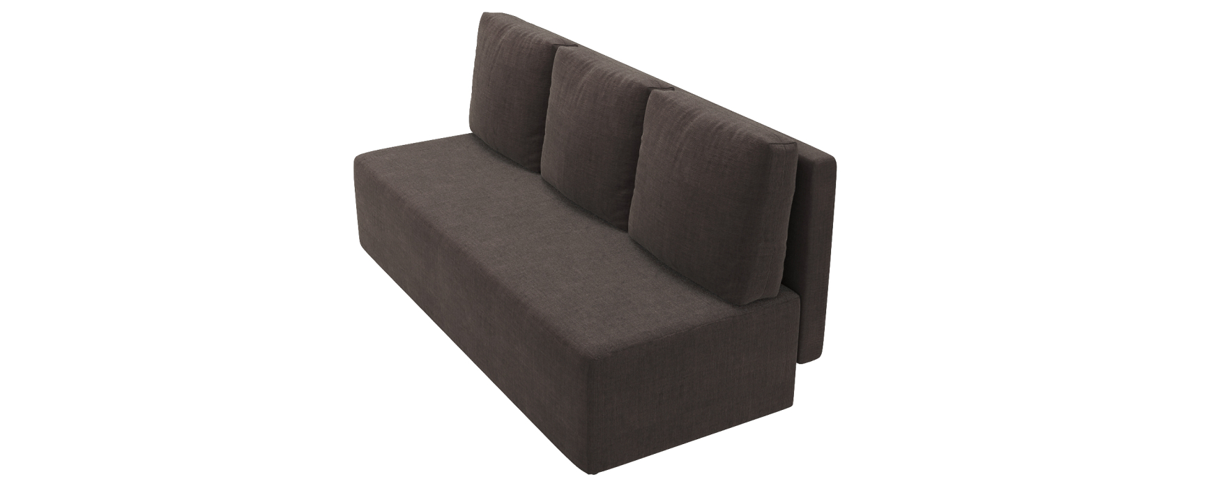 Диваны еврокнижки, Диван прямой  Каир, рогожка