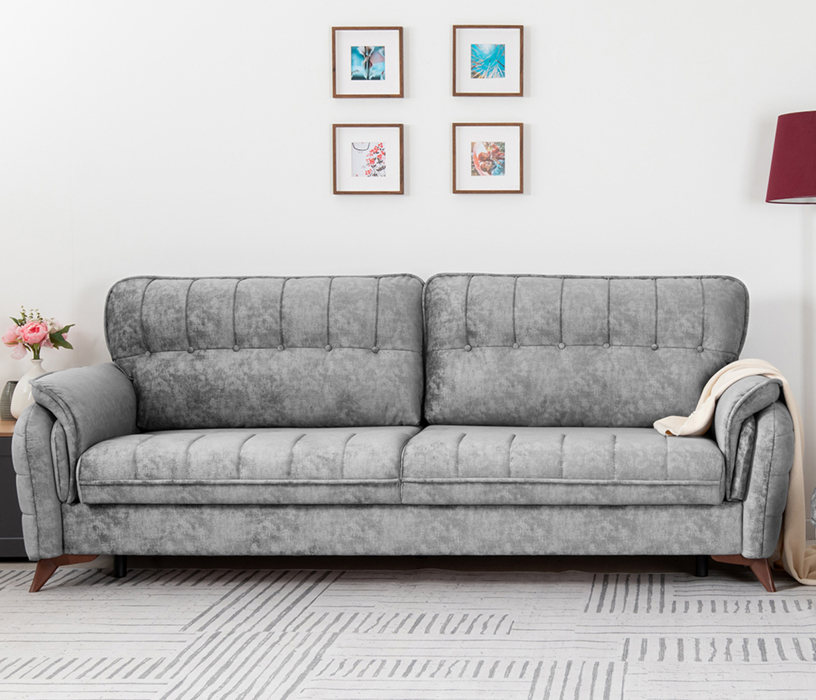 Диваны еврокнижки, Диван Дорис, Велюр Эверест