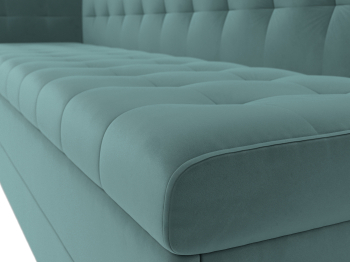 Кухонный диван Бриз с углом слева, велюр