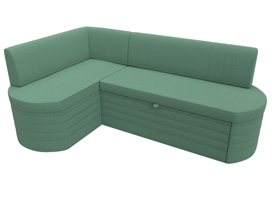 Кухонные уголки, Диван кухонный угловой Токио левый угол, рогожка Амур