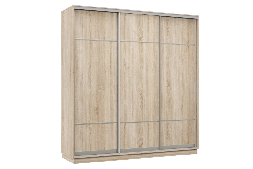 Шкафы-купе 3-х дверные, Шкаф-купе Премьер Лайт 32 (08;08;08) трехдверный