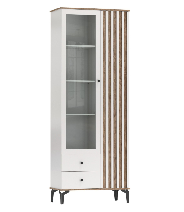 Витрины, Шкаф комбинированный Либерти 51.02 (опора Н-150 мм)