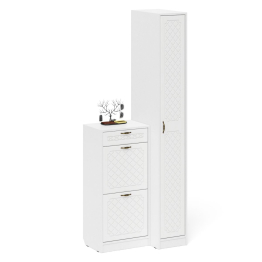 Обувница П-6 с пеналом П-6-500 фрезеровка ромб