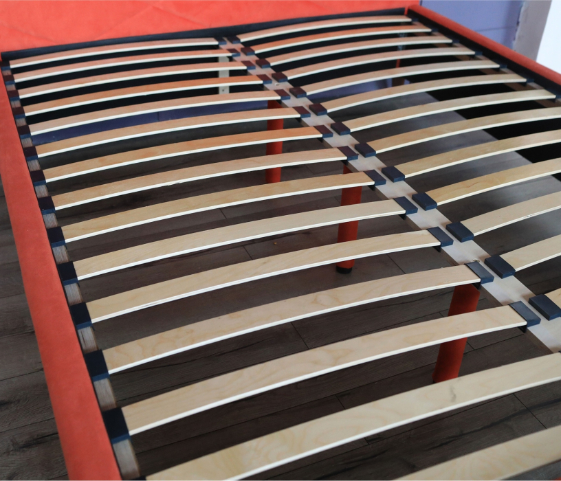 Мягкая кровать, Комплект для сна Monika 1600 c ортопедическим основанием