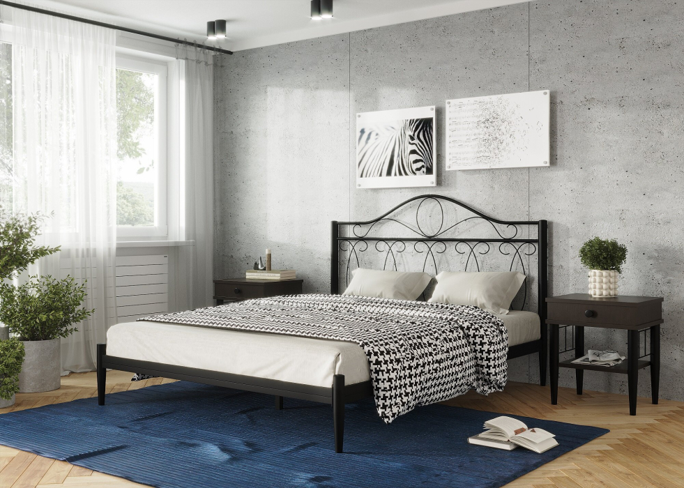 Кованые кровати, Кровать ЭЛЕГИЯ 160