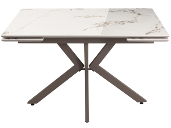 Стол обеденный STOOL GROUP Marmer 120-180/80/76 столешница МДФ16/керамика