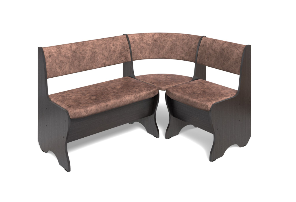 Кухонные уголки, Кухонный уголок Тюльпан Велюр №1