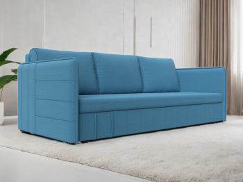 Прямой диван Слим, рогожка Амур