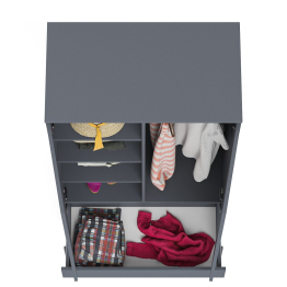 Шкаф-комод два ящика и две дверки Мори МШ900.1