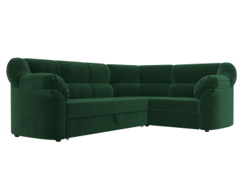 Диван угловой Карнелла правый угол, велюр