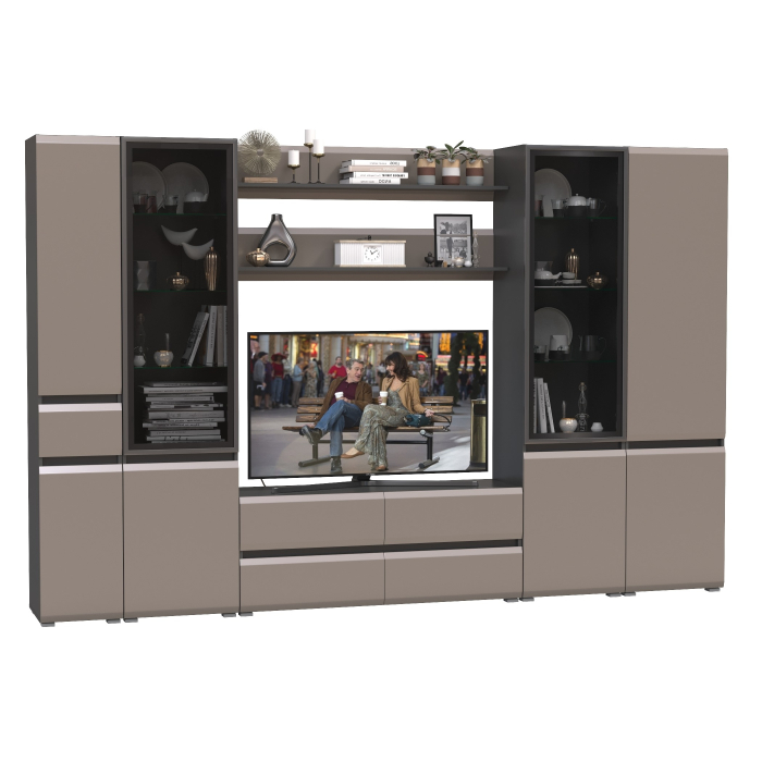 Стенки для гостиной, Сидней стенка в гостиную № 64