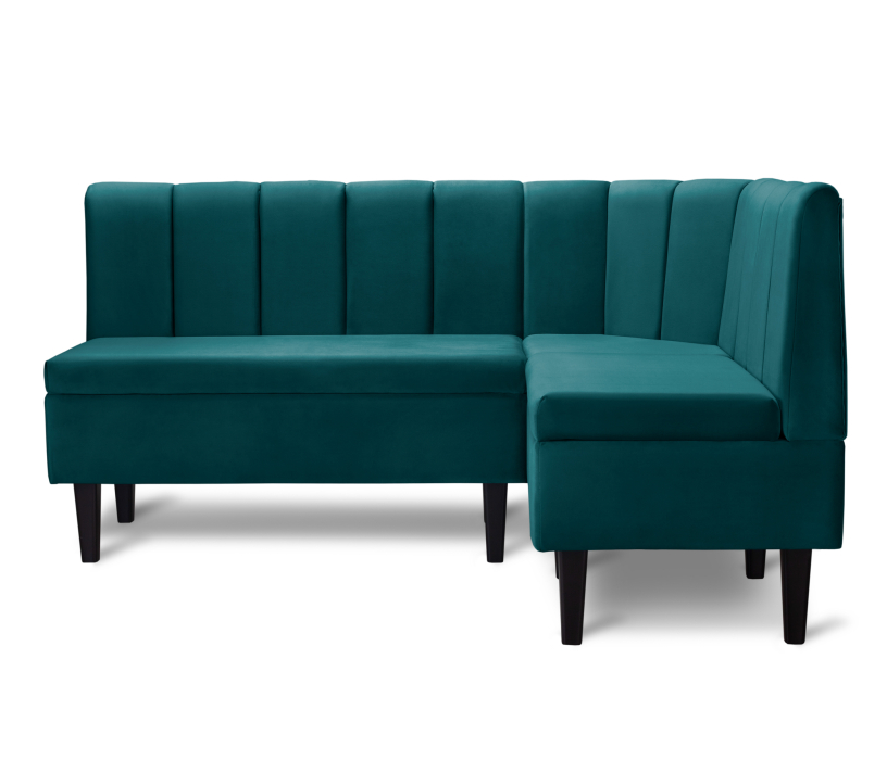 Кухонные уголки, Диван угловой Лео, микровелюр