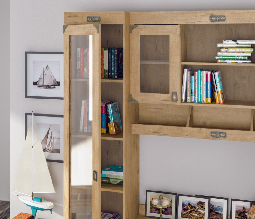 Домашние кабинеты, Фрегат набор со столом L-2070