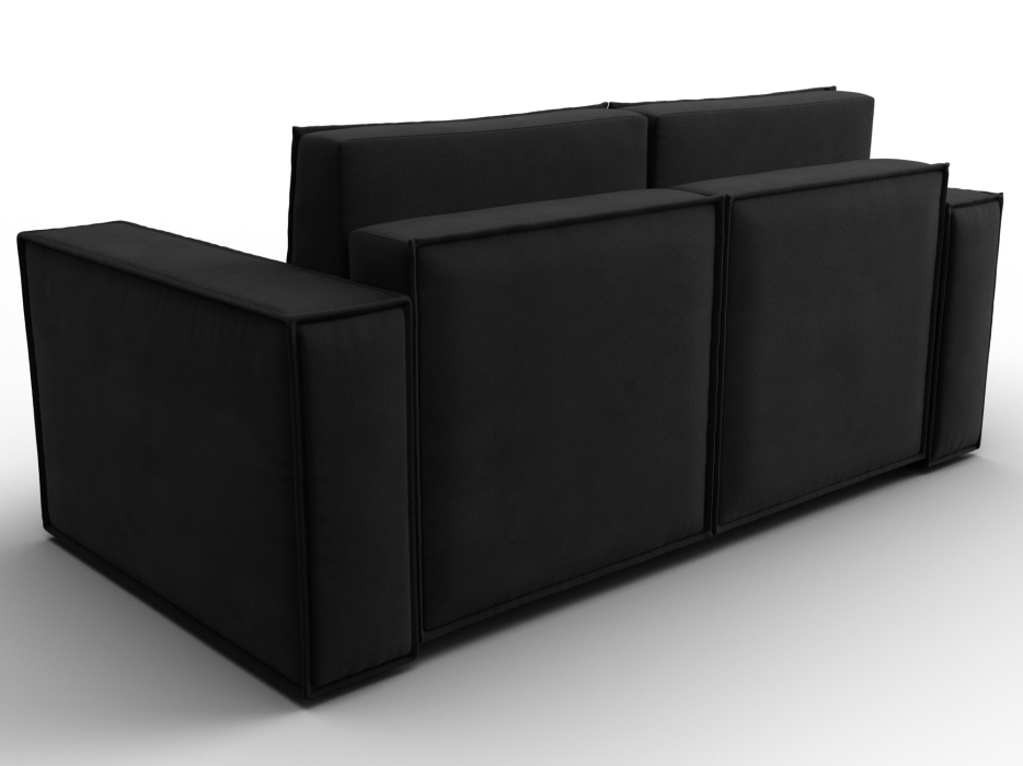 Диваны кровати со спальным местом, Диван прямой Куба мини, микровельвет
