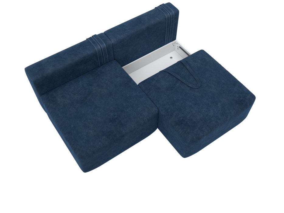 Диваны еврокнижки, Диван прямой модульный Лига-060 НПБ, велюр BRUT